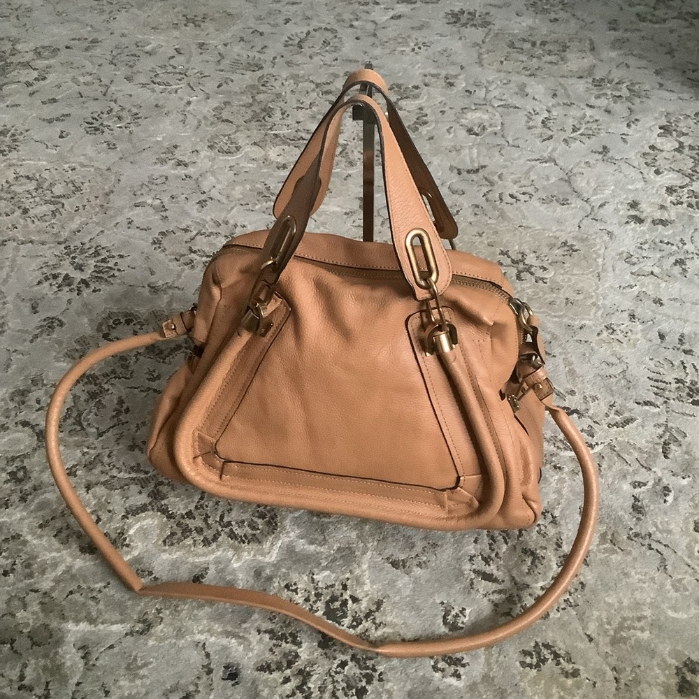 NICE 🧡CHLOE PARATY 🧡leather bag 🔥